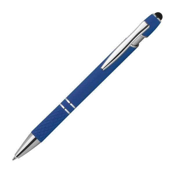 Długopis aluminiowy touch pen P085003K niebieski