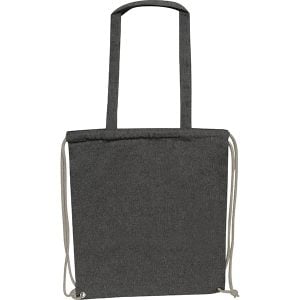 Torba bawełniana z długimi uszami z recyklingu 140 g/m2 ADDISON P089252G EG-2543-W