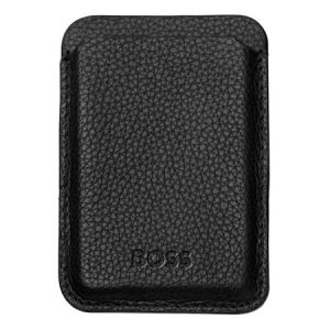 Magnetyczne etui na karty do smartfona Magnet Mobile Classic Grained Black P092946P PM-HLJ416A