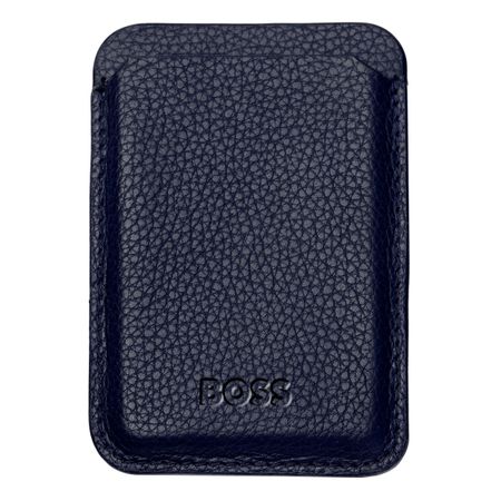 Magnetyczne etui na karty do smartfona Magnet Mobile Classic Grained Navy P092947P PM-HLJ416N