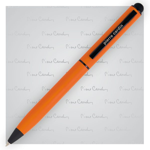 Długopis metalowy touch pen, soft touch CELEBRATION Pierre Cardin P091209P pomarańczowy