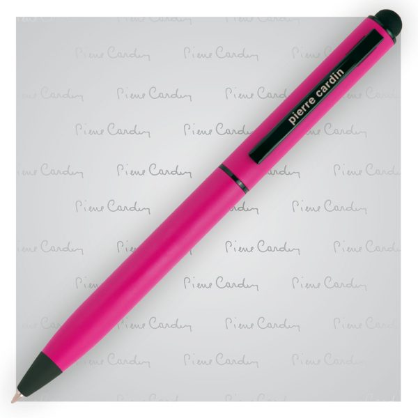 Długopis metalowy touch pen, soft touch CELEBRATION Pierre Cardin P091209P różowy