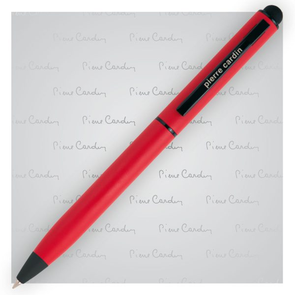 Długopis metalowy touch pen, soft touch CELEBRATION Pierre Cardin P091209P czerwony