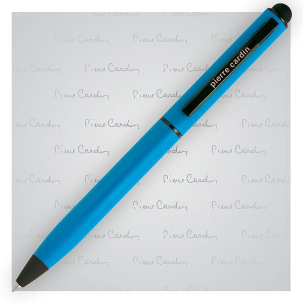 Długopis metalowy touch pen, soft touch CELEBRATION Pierre Cardin P091209P jasny niebieski