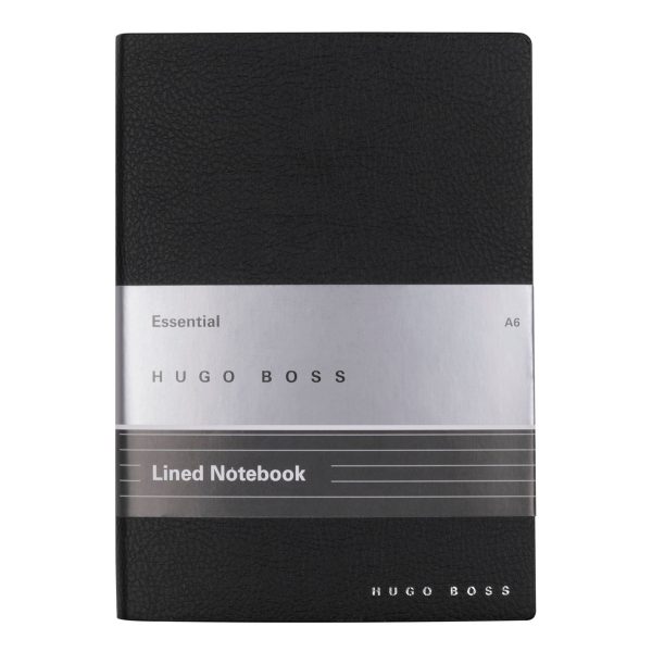 Notes A6 Essential Storyline Black Lined P091594P