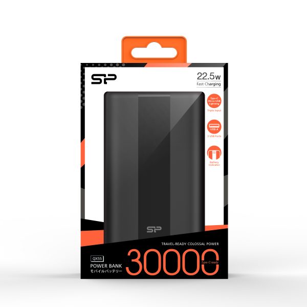 POWER BANK SILICON POWER QX55 30000 MAH P088674G