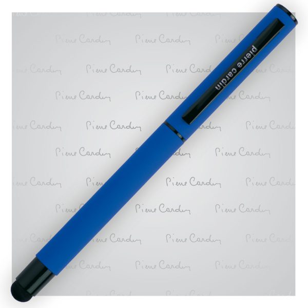 Pióro kulkowe touch pen, soft touch CELEBRATION Pierre Cardin P091218P niebieski