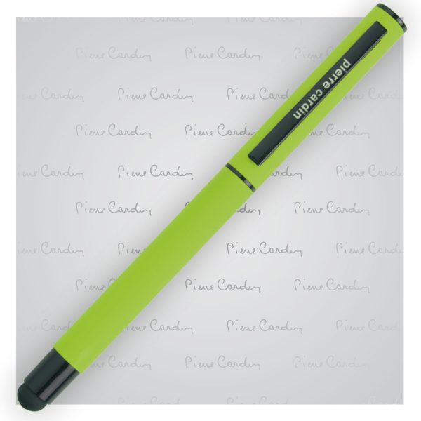 Pióro kulkowe touch pen, soft touch CELEBRATION Pierre Cardin P091218P jasny zielony