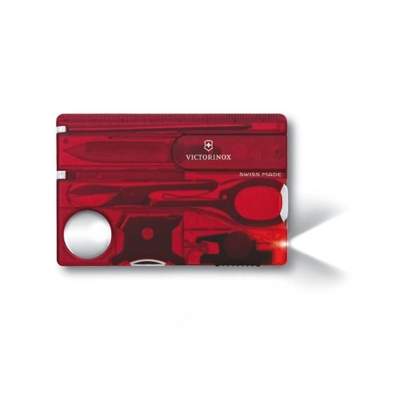 SwissCard Lite Victorinox P088434G czerwony