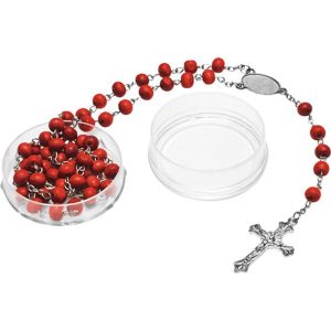 Różaniec z drewna różanego / Rosary P090019P PM-IP37048453