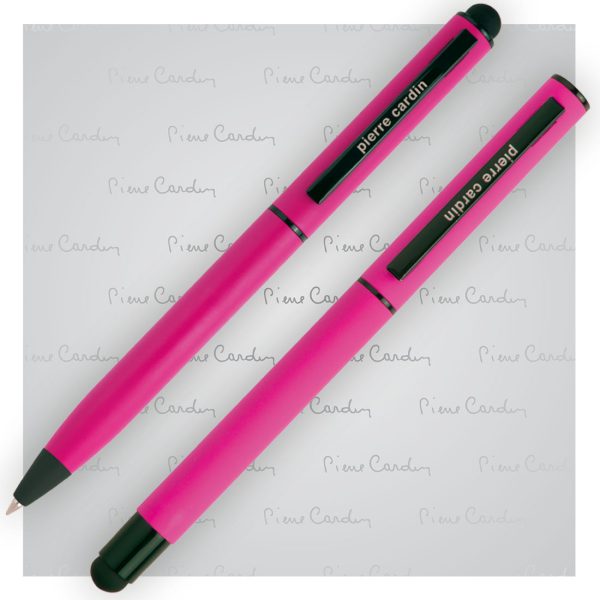 Zestaw piśmienny touch pen, soft touch CELEBRATION Pierre Cardin P091227P różowy