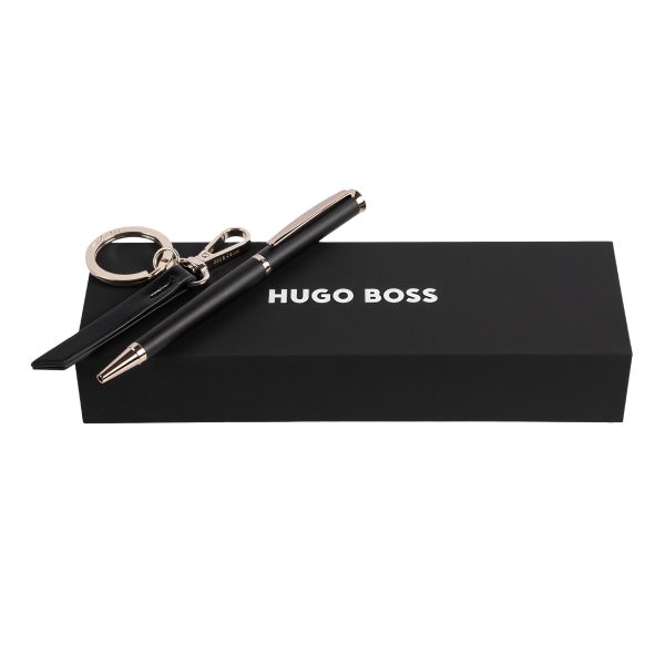 Zestaw upominkowy HUGO BOSS długopis i brelok - HAK311A + HSC3114A P092089P