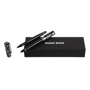 Zestaw upominkowy HUGO BOSS długopis i pióro kulkowe - HSS3084B + HSS3085B P092139P PM-HPBR308B