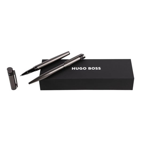 Zestaw upominkowy HUGO BOSS długopis i pióro kulkowe - HSW3674D + HSW3675D P092141P