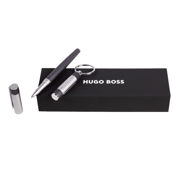 Zestaw upominkowy HUGO BOSS pióro kulkowe i brelok - HAK306D + HSV3065D P092156P