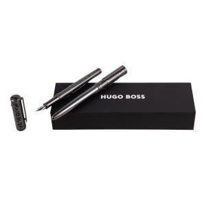 Zestaw upominkowy HUGO BOSS pióro kulkowe i pióro wieczne - HSS3082D + HSS3085D P092169P PM-HPPR308D