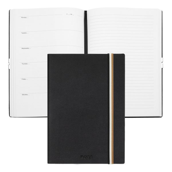 Notatnik A5 Iconic Black Agenda P093331P