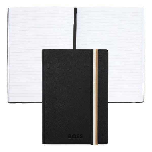 Notes A6 Iconic Black Lined P093336P