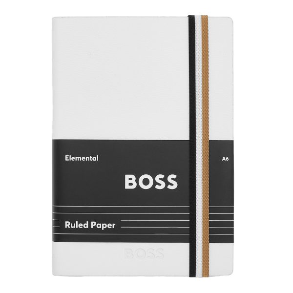 Notes A6 Iconic White Lined P093337P