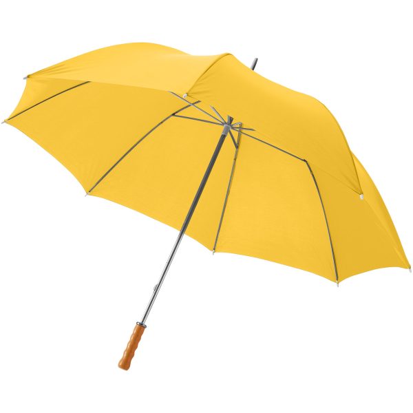 Parasol golfowy Karl 30'' z drewnianą rączką P068267C żółty