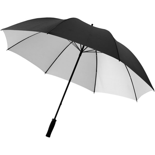 Parasol golfowy Yfke 30" z uchwytem EVA P068279C czarny / srebrny