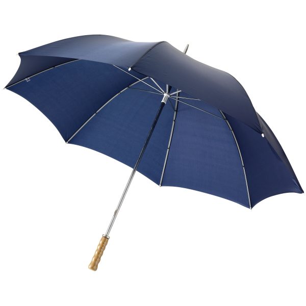 Parasol golfowy Karl 30'' z drewnianą rączką P068267C granatowy