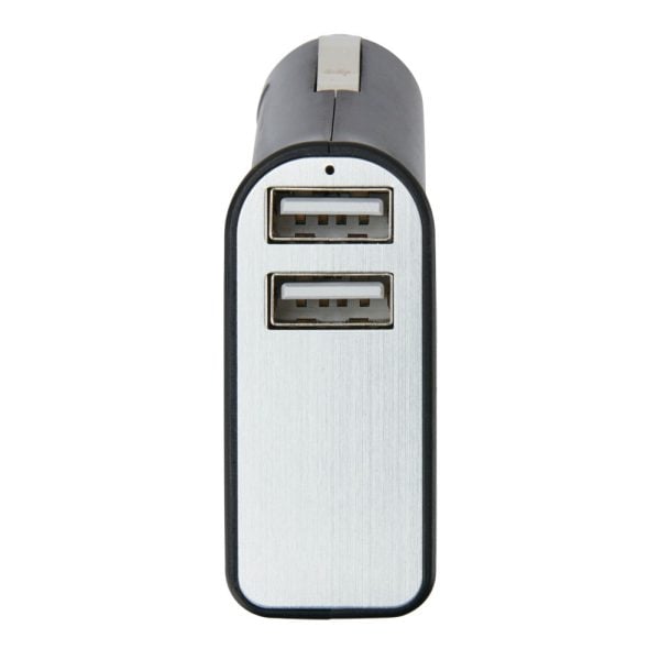 Ładowarka samochodowa USB, młotek bezpieczeństwa P007624X