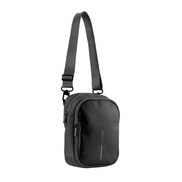 Torba na ramię, saszetka Boxy Sling P051917X czarny