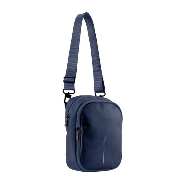 Torba na ramię, saszetka Boxy Sling P051917X granatowy