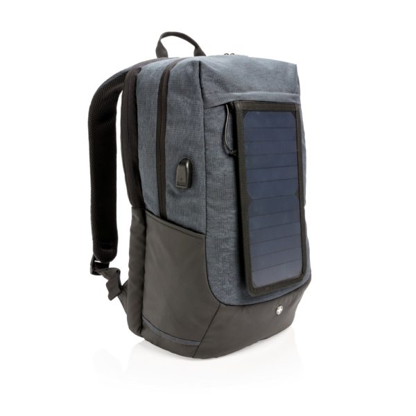 Plecak na laptopa 15,6", ładowarka słoneczna 7W Swiss Peak Eclipse P008415X