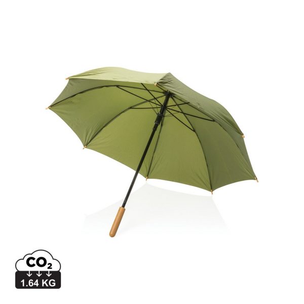 Bambusowy parasol automatyczny 23" Impact AWARE™ rPET P010425X zielony