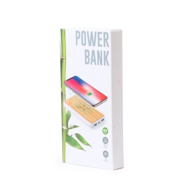 Bezprzewodowy power bank 8000 mAh, ładowarka bezprzewodowa 5W P009178X