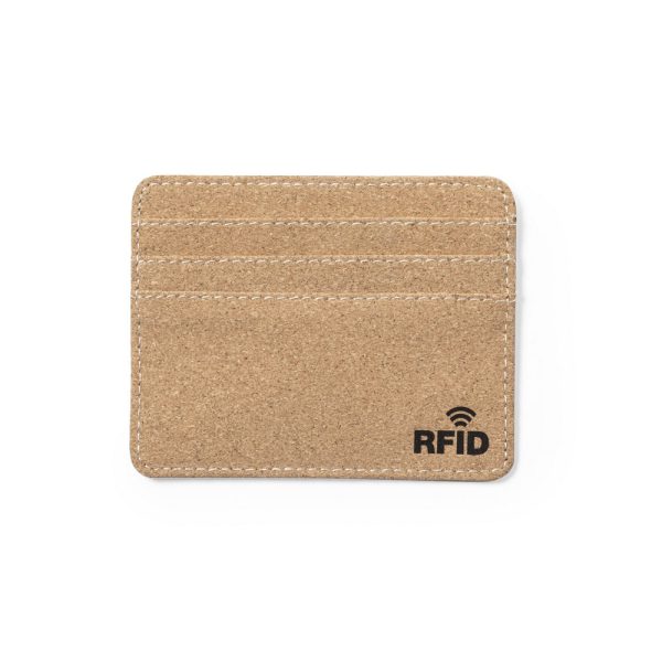 Korkowe etui na karty kredytowe, ochrona RFID P047831X