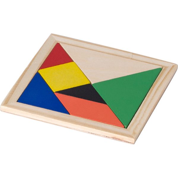 Puzzle tangram, 7 el. P054902X