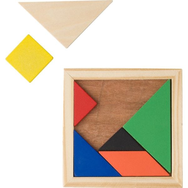 Puzzle tangram, 7 el. P054902X