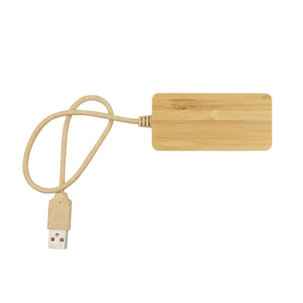 Bambusowy hub USB i USB typu C B'RIGHT | Kenzie P047884X