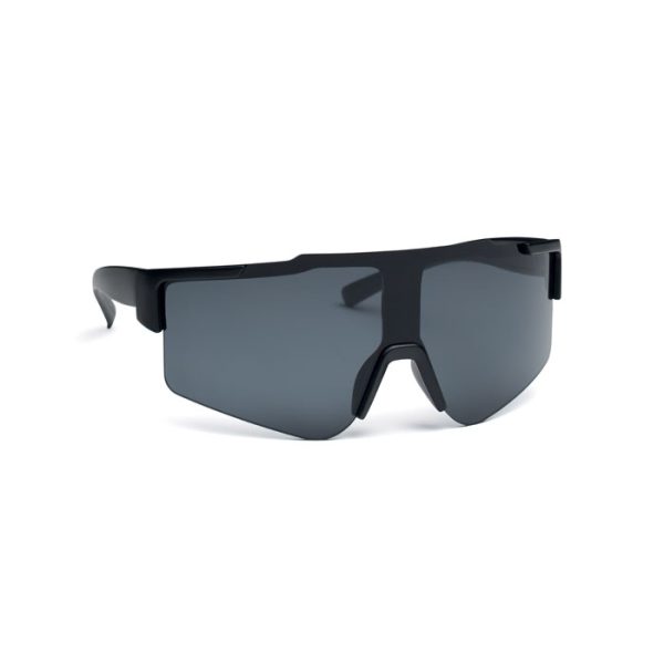 Lustrzane sportowe okulary przeciw P101084O czarny