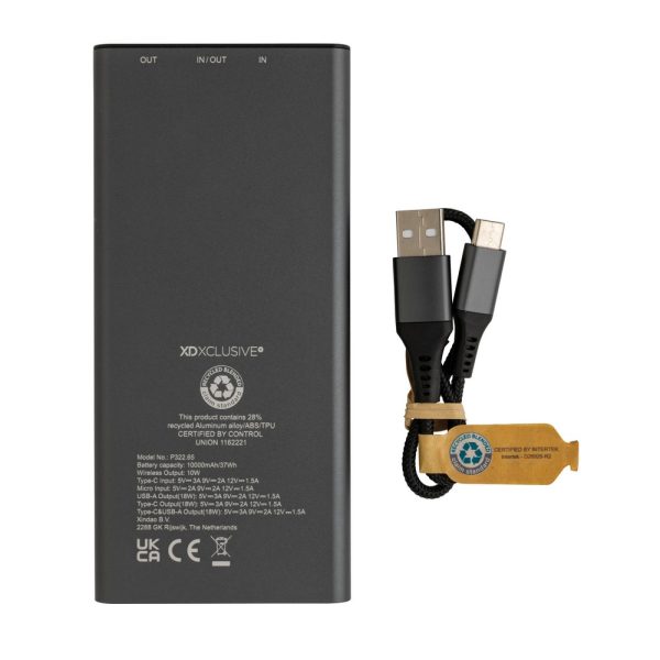 Bezprzewodowy power bank 10000 mAh Terra P047360X