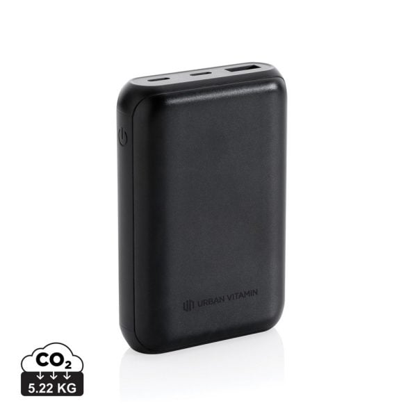 Szybki power bank 10000 mAh Urban Vitamin P038832X czarny