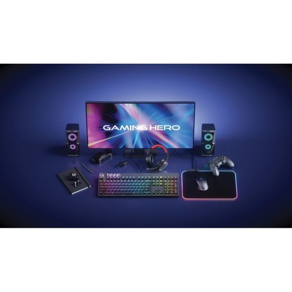 Bezprzewodowe słuchawki douszne RGB z ENC Gaming Hero P043531X