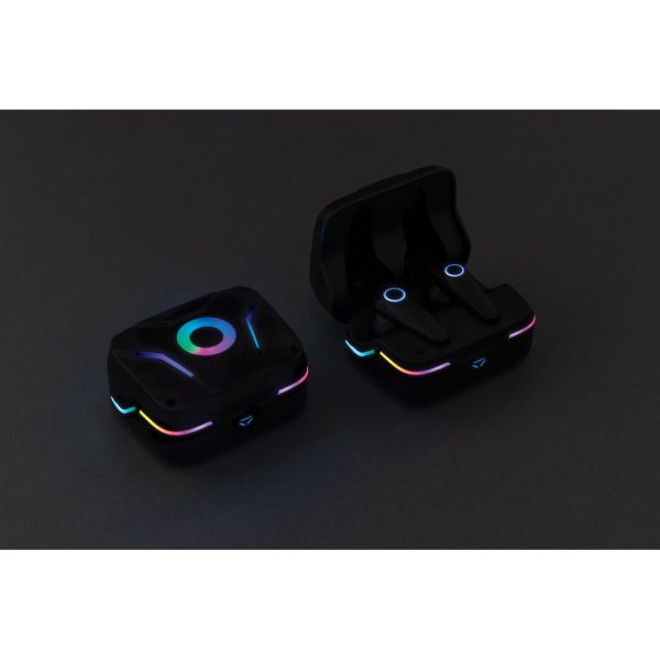 Bezprzewodowe słuchawki douszne RGB z ENC Gaming Hero P043531X