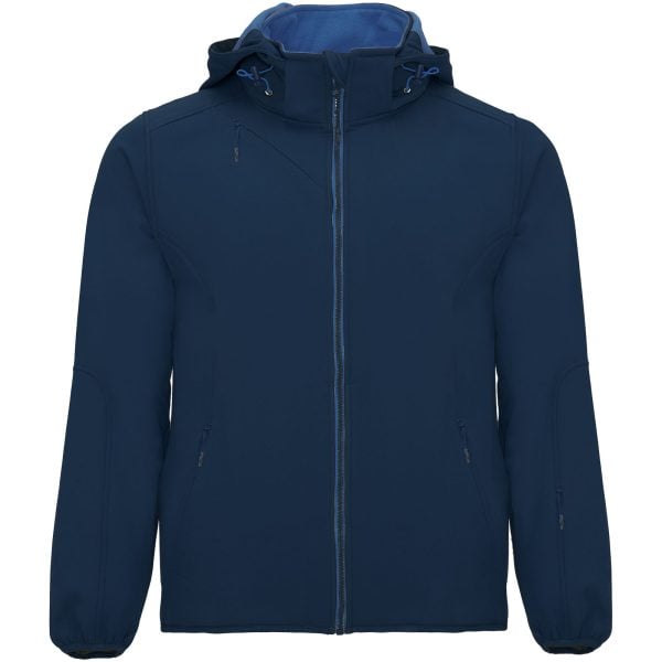 Siberia kurtka unisex typu softshell P080672C niebieski