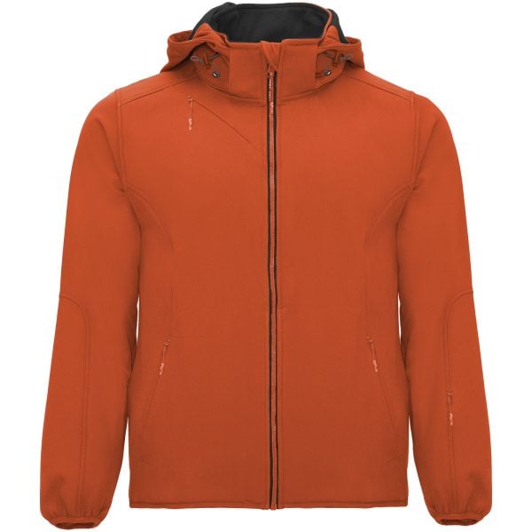 Siberia kurtka unisex typu softshell P080672C pomarańczowy