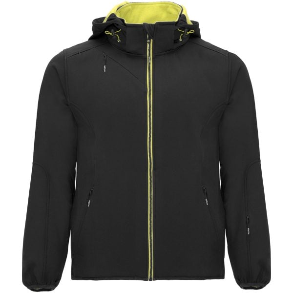 Siberia kurtka unisex typu softshell P080672C czarny