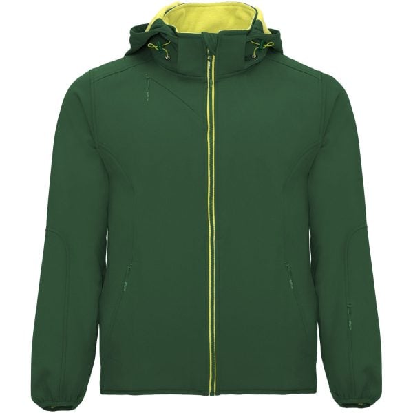 Siberia kurtka unisex typu softshell P080672C ciemny zielony