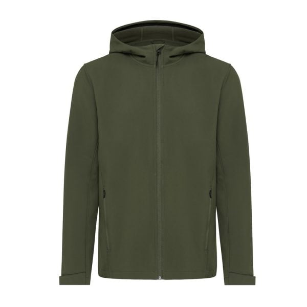 Męska kurtka softshell Iqoniq Makalu AWARE™ P054699X khaki