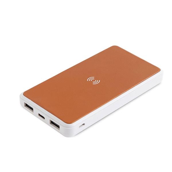 Bezprzewodowy power bank 8 000 mAh z recyklingu / Recybank P090274P