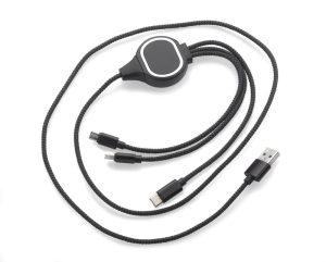 Kabel USB 3 w 1 LUX P001825A AS-09119-02