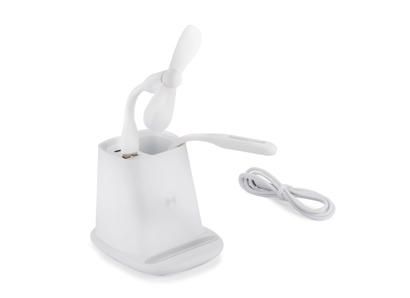 Przybornik z ładowarką indukcyjną (5W) BERGO II P056246A AS-09167-01