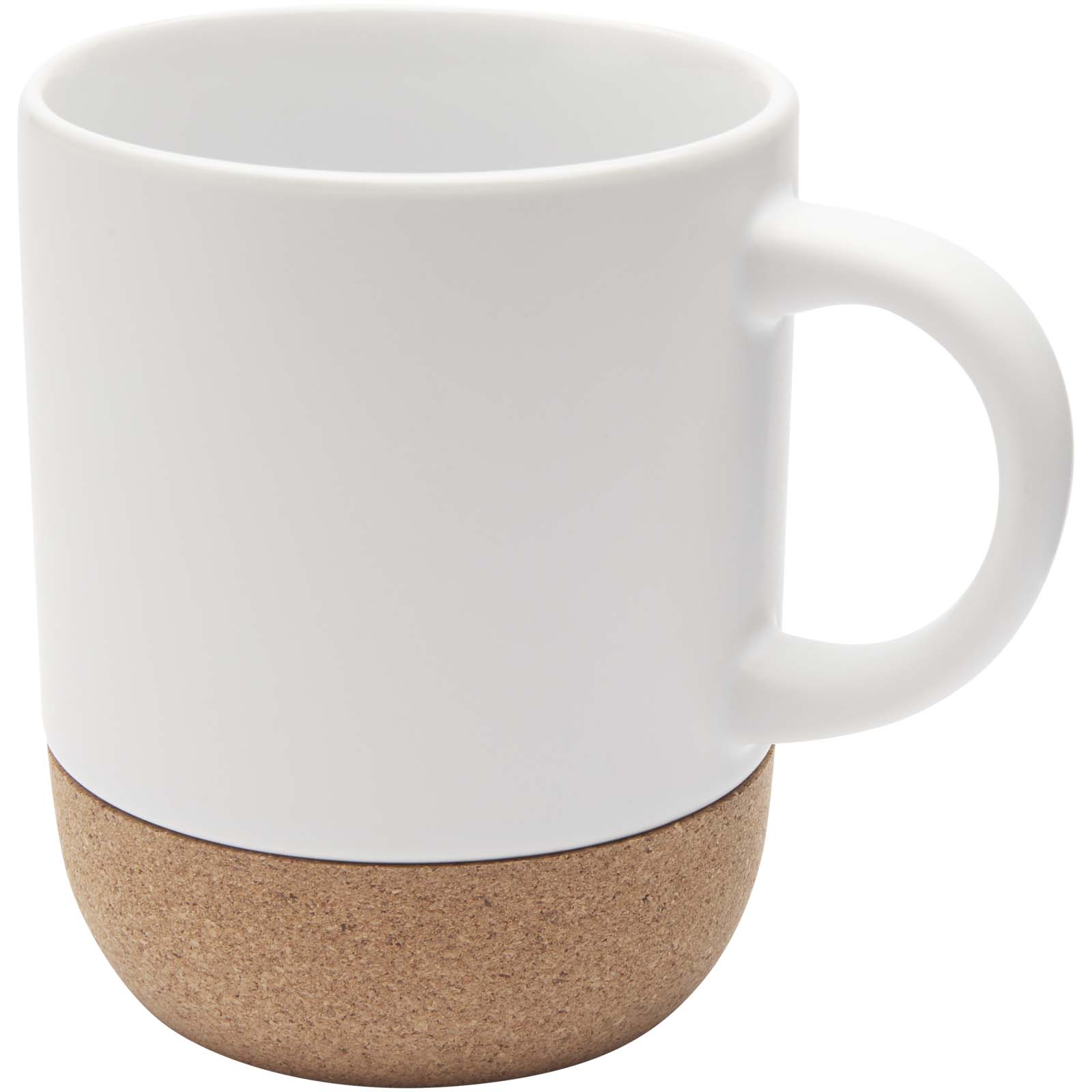 Billie kubek ceramiczny z nadrukiem sublimacyjnym o pojemności 300 ml z detalami z korka P099929C PFC-10084601
